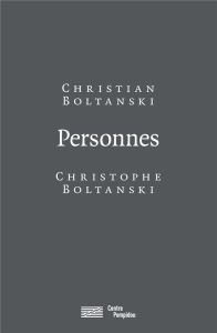 Personnes - Boltanski Christian