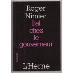 Bal chez le gouverneur - Nimier Roger - Dambre Marc - Laurent Alfred