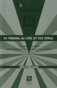 DU TRIBUNAL AU LIVRE - Bologna Mirco - Morini Agnès