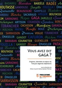 Vous avez dit gaga ? Origines, identités et enjeux du français régional stéphanois, avec 1 CD audio - Glain Olivier - Jeannot Piétroy Céline