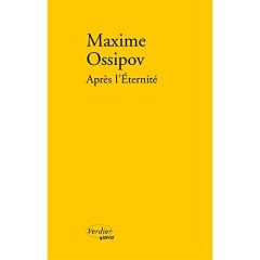 Après l'éternité - Ossipov Maxime - Tatsis-Botton Anne-Marie - Rollan