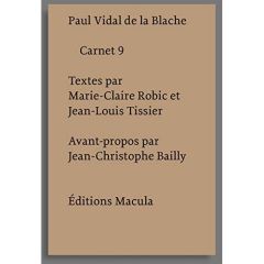 Carnet 9. Allemagne & Varia - Vidal de La Blache Paul - Robic Marie-Claire - Tis