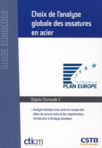 Choix de l'analyse globale des ossatures en acier. Analyse élastique avec prise en compte des effets - Galéa Yvan - Bureau Alain