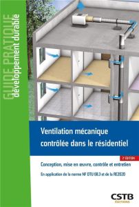 Ventilation mécanique contrôlée dans le résidentiel. Conception, mise en oeuvre, contrôle et entreti - Leprince Valérie - Bernard Anne-Marie