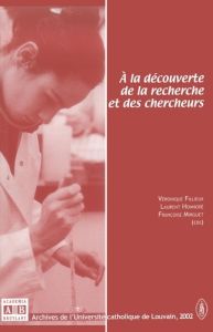 A la découverte de la recherche et des chercheurs - Fillieux Véronique - Honnoré Laurent - Mirguet Fra