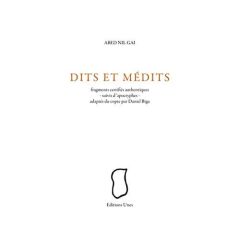 Dits & médits - Nil Gai Abed - Biga Daniel