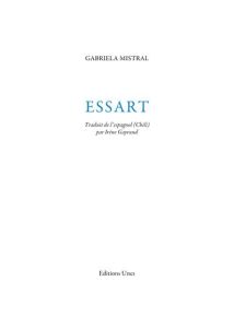 Essart - Mistral Gabriela - Gayraud Irène