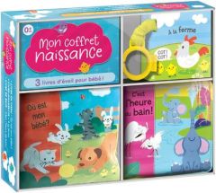 Mon coffret naissance. Avec 1 livre en tissu, 1 livre-poussette, 1 livre de bain - Guion Marine - Delporte Corinne - Laforest Carine