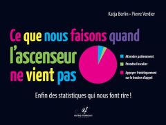 Ce que nous faisons quand l'ascenseur ne vient pas. Enfin des statistiques qui nous font rire ! - Berlin Katja - Verdier Pierre - Franchet Yann - Fr