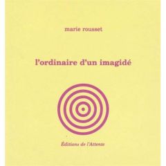 L'ordinaire d'un imagidé - Rousset Marie