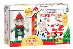 Coffret Bientôt Noël ! Le compte à rebours du Père Noël, 24 histoires avant NoëlAvec 1 peluche lutin - Thompson Kim - Duhameau Elodie