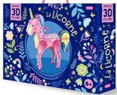 La licorne 3D. Puzzle 3D et livre - Pesavento Giulia - Guilmault Sarah