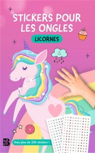 Stickers pour les ongles Les licornes - XXX