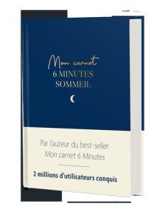 Mon carnet 6 minutes sommeil - Spenst Dominik - Rolland Sabine