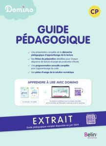 Guide pédagogique CP - Bénard Delphine - Antonini Isabelle - Dimmers Anne