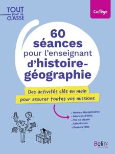 Kit de l'enseignant d'histoire-géographie. Edition 2024 - Reynaud Carine