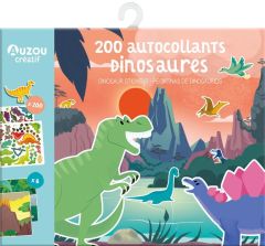 200 autocollants dinosaures - Wortemann Claire