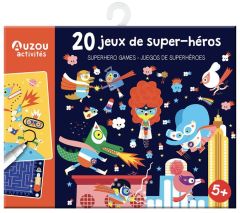 MA POCHETTE DE JEUX - 20 JEUX DE SUPER-HEROS - MERCIER JULIE