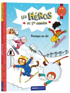 Les héros de 1re Primaire : Panique au ski. Niveau 2 - Romatif Wicke Alexia - Dreidemy Joëlle