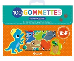 Les dinosaures. 100 gommettes - CALMET IVAN