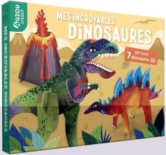 MON COFFRET D'ARTISTE - MES DINOSAURES À CONSTRUIRE - Guesné Maude - Mlle Hipolyte