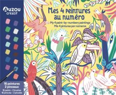 MON COFFRET D'ARTISTE - MES 4 PEINTURES AU NUMÉRO : MERVEILLEUSE NATURE - Mc Gloin paula