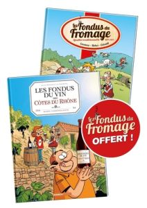 Les Fondus du vin des Côtes du Rhône. Pack en 2 volumes : Avec Les Fondus du Fromage offert - Cazenove Christophe - Richez Hervé - Saive Olivier