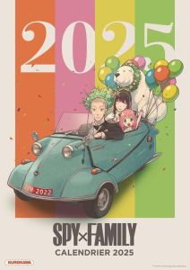 Calendrier Spy x Family - Edition 2025 - Endo Tatsuya