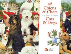 Chiens & Chats / Cats & Dogs. Edition bilingue français-anglais - Le Héno Hélène - Trannoy Guillaume - Bobée Régine