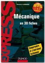 Emprunter Mécanique en 30 fiches livre