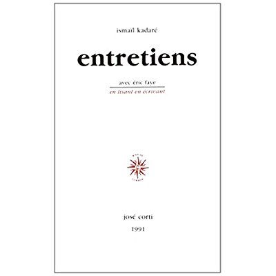 Emprunter Entretiens. Avec Eric Faye livre