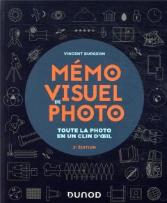 Mémo visuel de photo. Toute la photo en un clin d'oeil, 2e édition - Burgeon Vincent