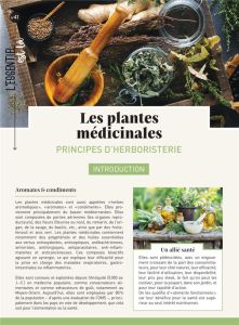 Les plantes aromatiques. Principes d'herboristerie - Gustin Céleste