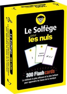 FLASHCARDS LE SOLFEGE POUR LES NULS - PRIGENT HUGO