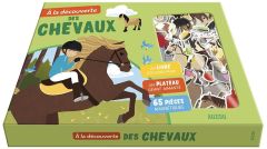 A la découverte des chevaux. Avec 65 pièces magnétiques, 1 plateau aimanté, 1 livret - Aubert Irena - Sécheret Jessica