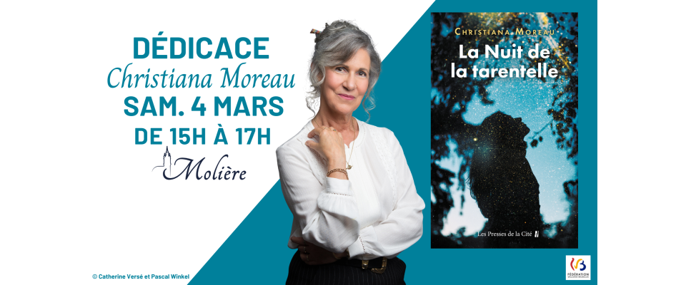 Christiana Moreau en dédicace ! 